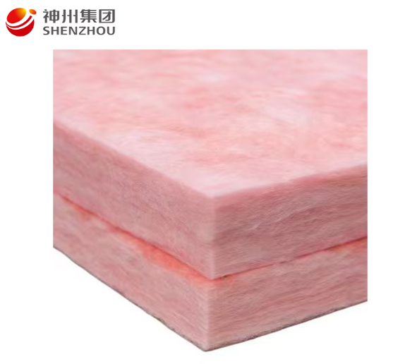 Pink Fiberglass Insulation Wool for Prefabricated Pipeline Applications